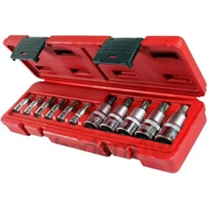 Rico 11 Parça 1/4 - 1/2 Torx Lokma Seti 5 Köşe