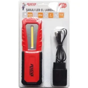 Rico Şarjlı Mıknatıslı Led Lamba 420 Lümen - 013-RC0038