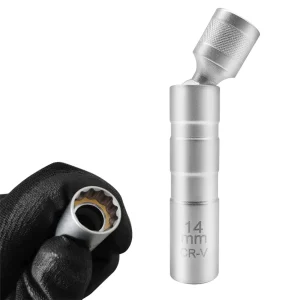 14mm Buji Lokması Mafsallı Yıldız Mıknatıslı