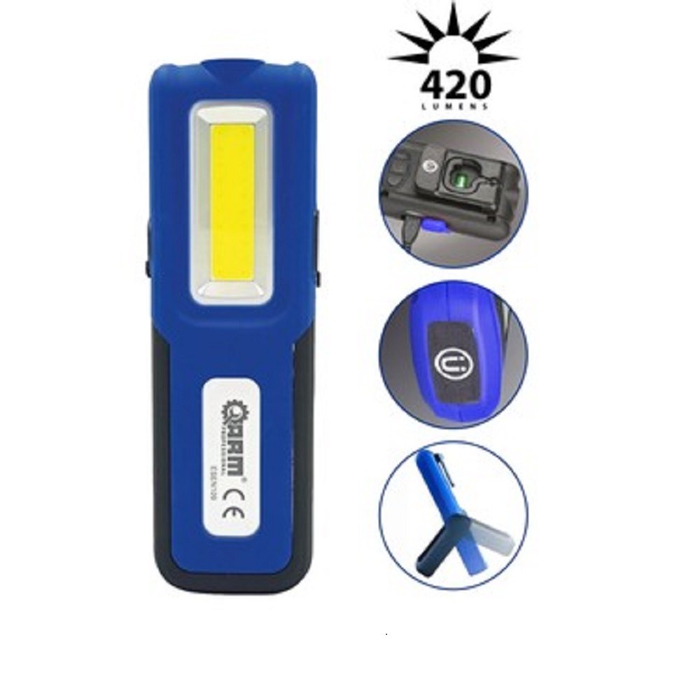 ARM 240 Lümen Şarjlı Led Lamba (2) ARM 240 Lümen Şarjlı Led Lamba Mıknatıslı Fener - ESEN99