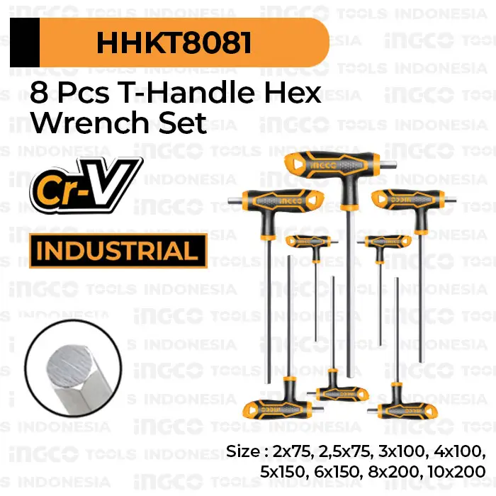 HHKT8081-a.webp ingco Endüstriyel 8’li T Kollu Alyan Anahtar Seti - HHKT8081