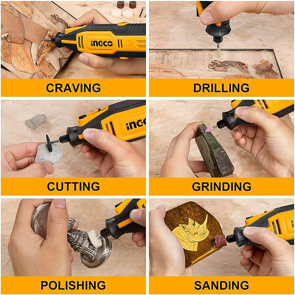 ingco-ingco-mini-grinder-130w-mg13328-rotary-oscillating-tool-31807837143174 ingco Elektrikli Gravür Taşlama 130W - MG13328