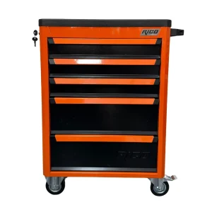 Rico 5 Çekmeceli Kilitli Oto Tamir Takım Arabası Takım Çantası