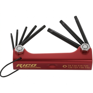 Rico 8 Parça Çakı Tip Torx Alyan Anahtar Seti