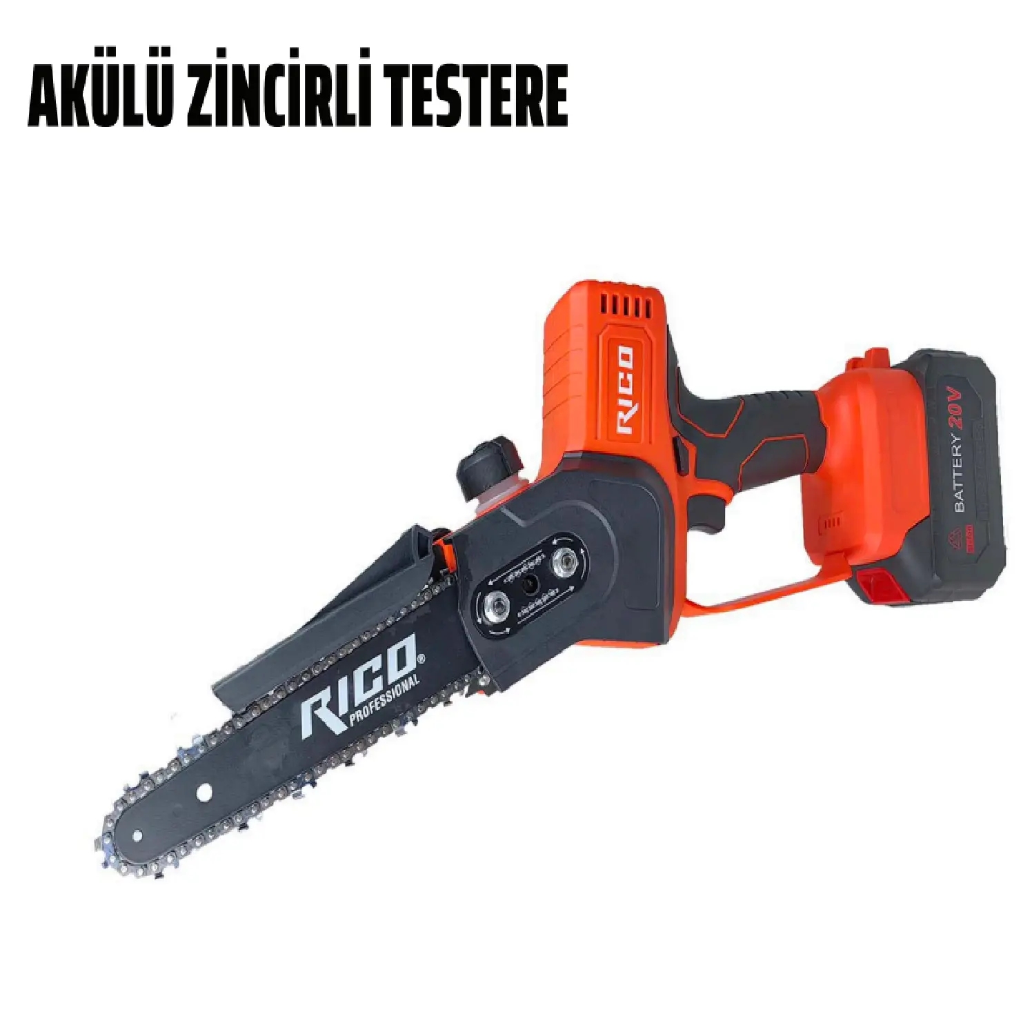 Rico Şarjlı Zincirli Testere Dal Kesme Makinesi - 028-RE0002 Rico Şarjlı Zincirli Testere Dal Kesme Makinesi