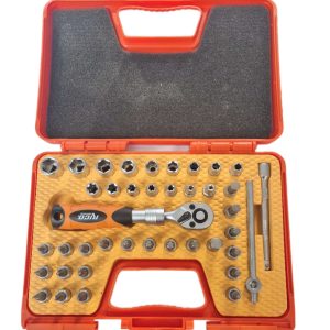 Rico 1/4 Lokma Takımı 40 Parça Uzatmalı Cırcır Lokmalı Bits Set