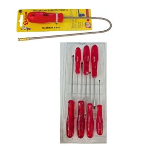 Rico Komple Düz Tornavida Takımı Seti inçe Mıknatıs