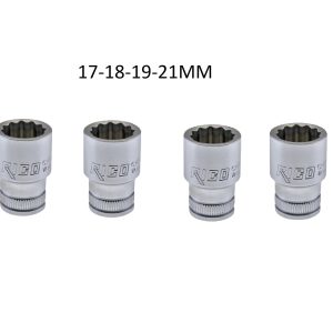 Rico 1/2 17-18-19-21 mm Kısa Yıldız Lokma 12 Köşe