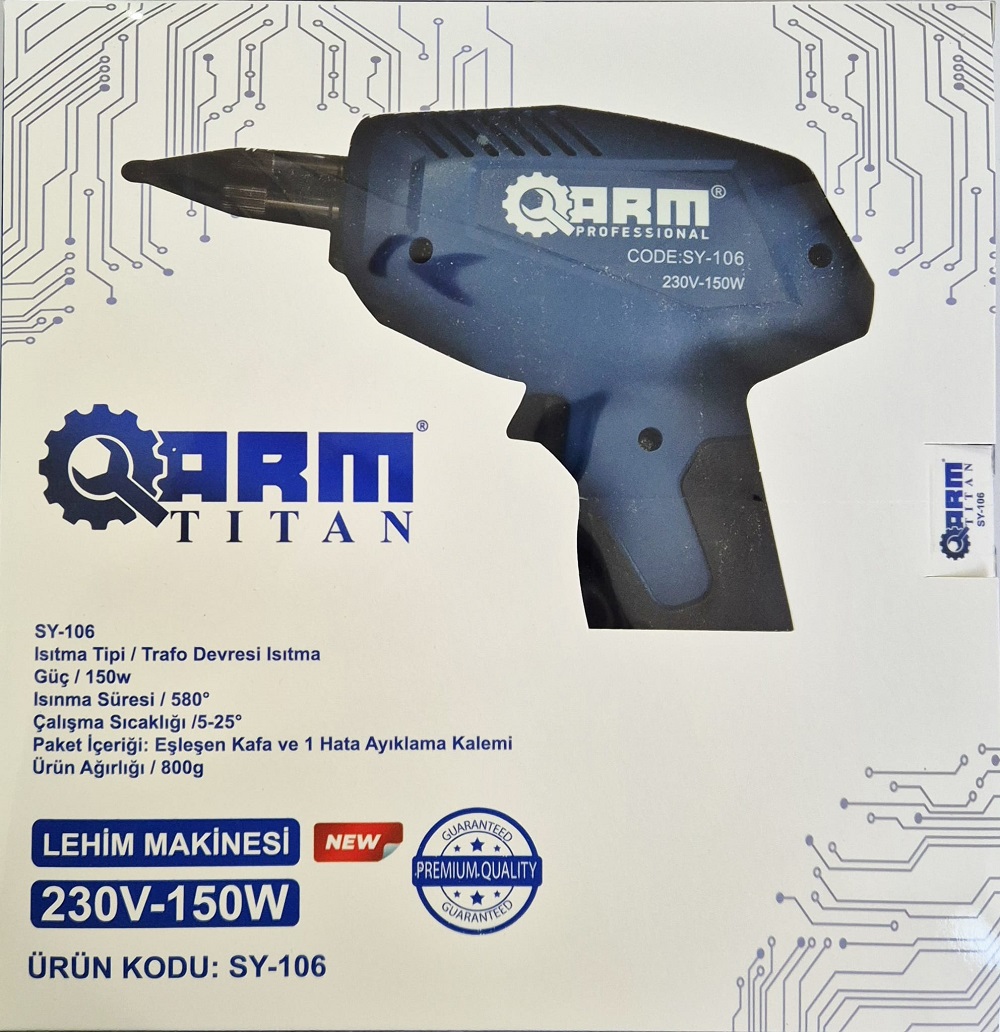 arm-lehim-tabancasi-150w-tabanca-havya-230v (3) ARM Lehim Tabancası 150W Tabanca Havya 230V - SY-106