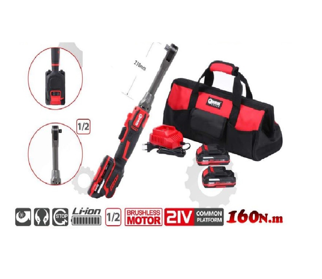 ghfghfhfh ARM 1/2 Uzun Şarjlı Cırcır Somun Sökme Sıkma - RB-JL100AL