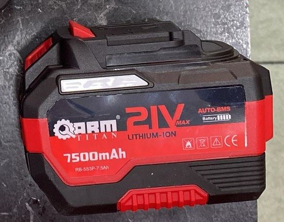 7500 ARM Yedek Lion Akü Batarya 7,5Ah 21V - RB-593P-7