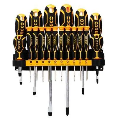 217873-.200367 ingco 18 Parça Tornavida Seti Takımı Saatçi Tornavida Takımı - HKSD1828