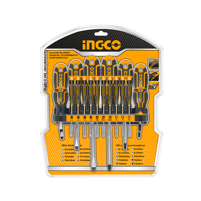 ingco 18 Parça Tornavida Seti Takımı Saatçi Tornavida Takımı - HKSD1828 ingco 18 Parça Tornavida Seti Takımı Saatçi Tornavida Takımı