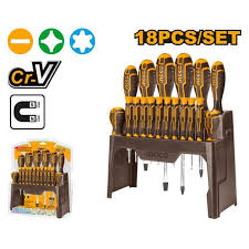 images ingco 18 Parça Tornavida Seti Takımı Saatçi Tornavida Takımı - HKSD1828