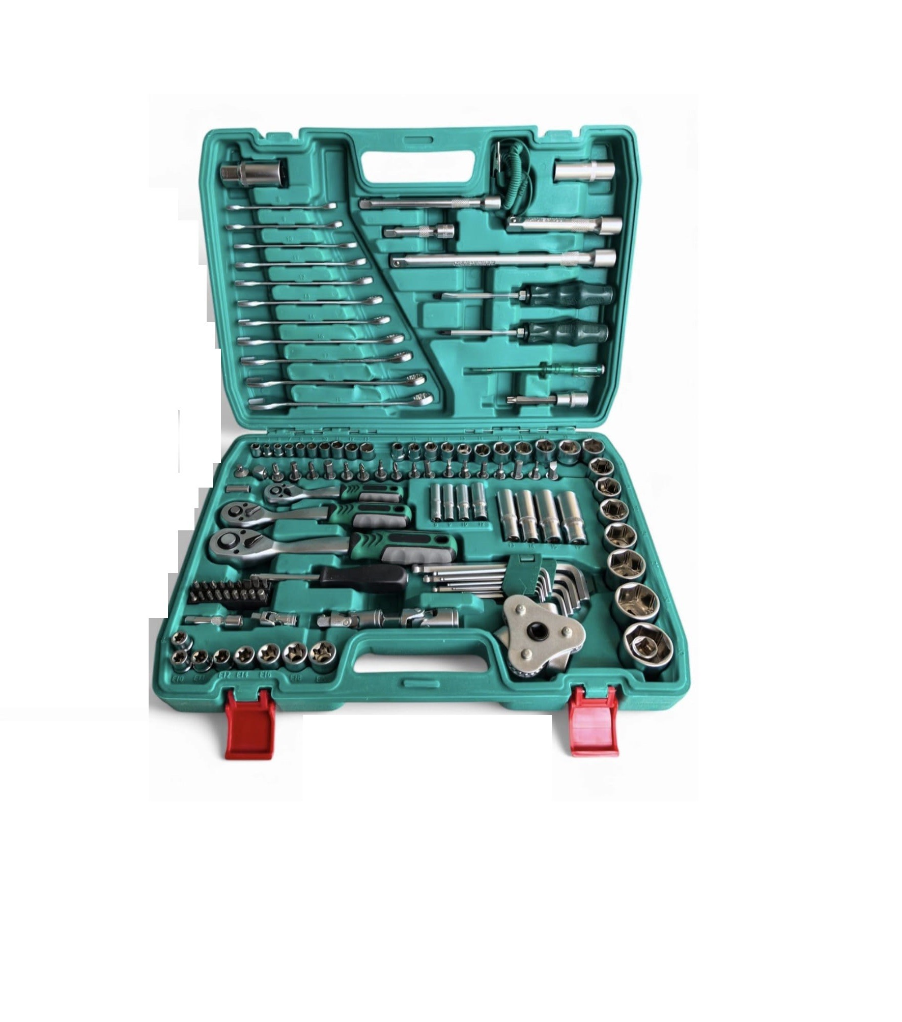 121 Parça Pro Lokma Takımı 72 Diş 1/2 3/8 1/4 Lokma Seti - AYE121 121 Parça Pro Lokma Takımı 72 Diş 1/2 3/8 1/4 Lokma Seti