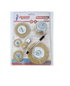 Rico Pimli Daire Çelik Tel Fırça Seti