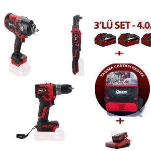 ARM 1/2 Şarjlı Matkap Cırcır Kolu Seti