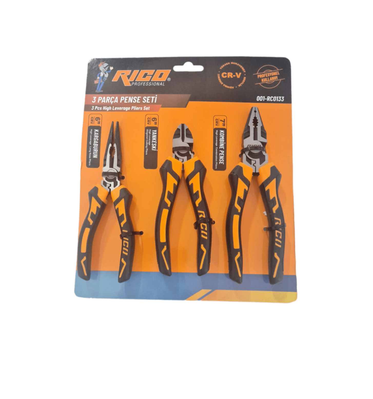 pens Rico Yankeski Kargaburun Pense Seti Takımı - 001-RC0133