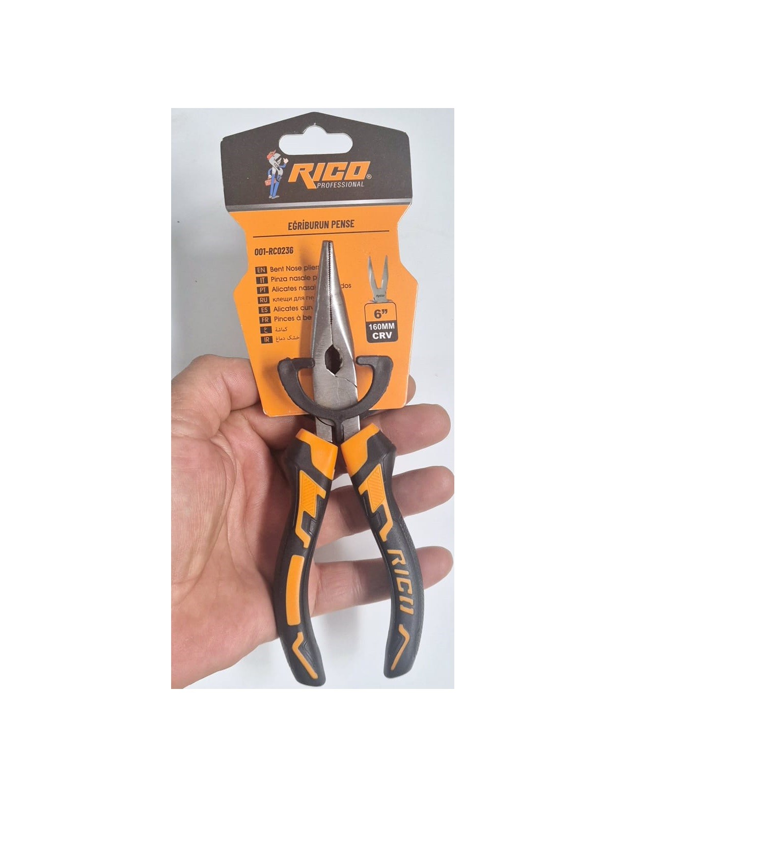 67efd978-fffd-4482-afdc-3a2a0759e338 Rico 160mm Prof. Eğri Kargaburun - 001-RC0202