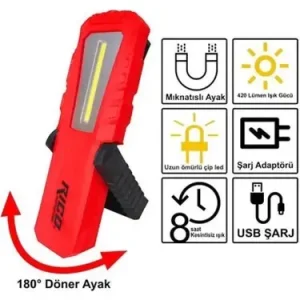 Şarjlı LED Lamba Fener ve Işıldak Genel Özellikleri - Şarjlı LED Lamba Fener ve Işıldak Genel Özellikleri -
