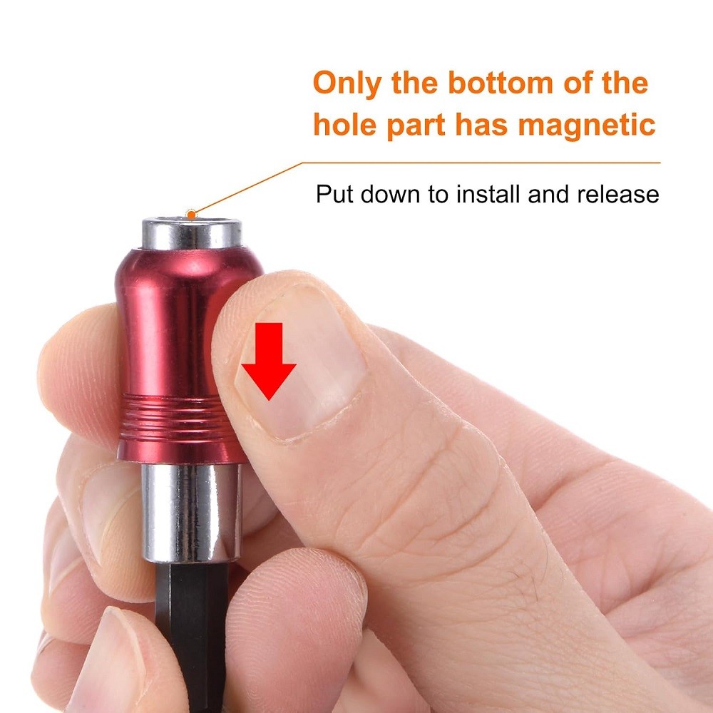 Rico Mıknatıslı Manyetik Bits Tutucu Matkap Ucu (6) Rico Mıknatıslı Manyetik Bits Tutucu Matkap Ucu - 007-RC2007