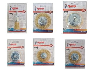 Rico Pimli Daire Çanak Tel Fırça Seti - 024-Rc047 Rico Pimli Daire Çanak Tel Fırça Seti - 024-Rc047