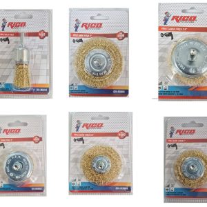 Ana Sayfa - Rico Pimli Daire Çanak Tel Fırça Seti 6 Parça