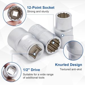 Ana Sayfa - ARM 1/2 CR-V 13mm Kısa Yıldız Lokma