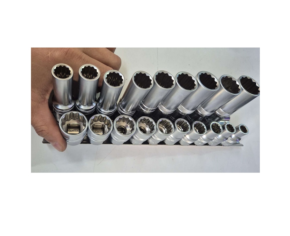 ARM 1/2 CR-V Uzun Kısa Yıldız Lokma Takımı 12 Köşe 19 Parça - ARMUK1912 ARM 1/2 CR-V Uzun Kısa Yıldız Lokma Takımı 12 Köşe 19 Parça