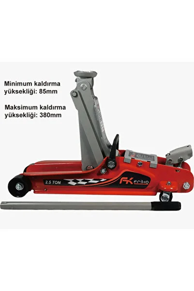 Friko 2.5 Ton Alçak Profil Hidrolik Kriko 13.3 Kg - 61-5A-2 Friko 2.5 Ton Alçak Profil Hidrolik Kriko 13.3 Kg