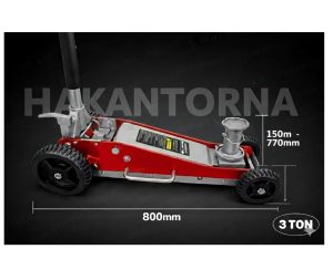 Friko 3 Ton Alçak Profil Hidrolik Kriko