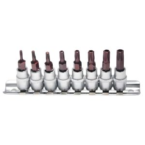 Ana Sayfa - ARM 1/4 Delikli Lokmalı Torx Bits Uç Seti 8 Parça