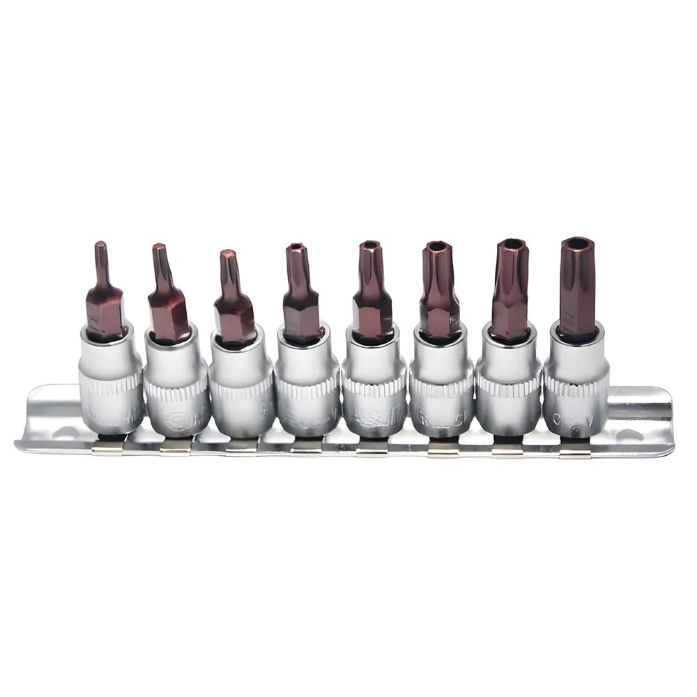 ARM 1/4 Delikli Lokmalı Torx Bits Uç Seti 8 Parça - ARM148 ARM 1/4 Delikli Lokmalı Torx Bits Uç Seti 8 Parça