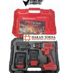 Friko Şarjlı Matkap Vidalama 50Nm 2Ah 21V