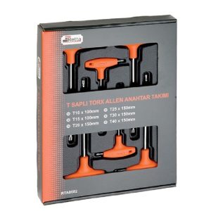 Ana Sayfa - Retta T Saplı Torx Allen Takımı Seti