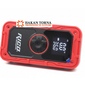 Rico Professional 4'ü 1 Arada Akü Takviye Cihazı 150 PSI Lastik Şişirme Pompası