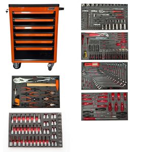 Rico Dolu Takım Arabası 338 Parça 6 Çekmeceli Yeni Model - TA00338