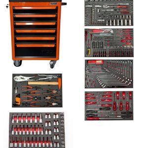 Rico Dolu Takım Arabası 338 Parça 6 Çekmeceli  Yeni Model