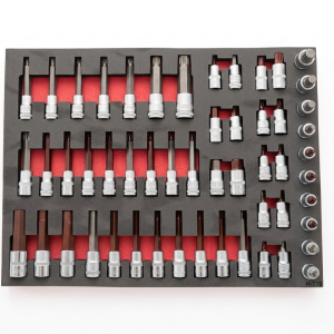 Rico Dolu Takım Arabası içi M diş Torx Allen Seti